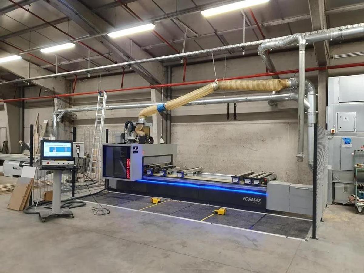 Used Format 4 Profit H200 I CNC Machining Center I 2016