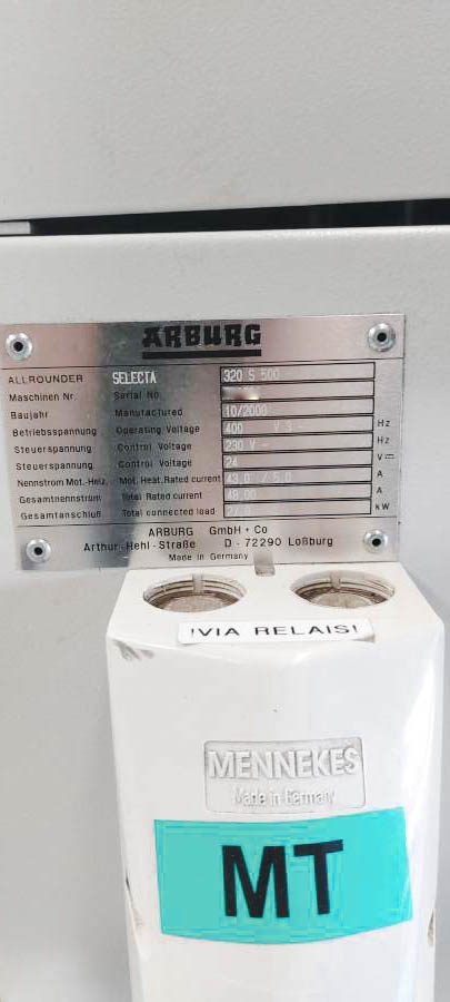 Gebruikt Arburg Allrounder 320 S 500-60  - Spuitgieten - 2000 - (Pakket 5 stuks)