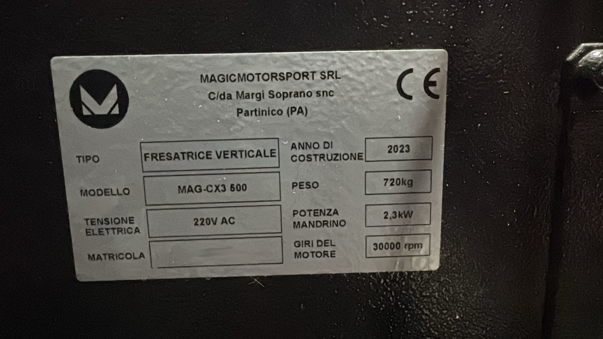 Used MAG-CX3 500 I CNC Milling I 2023