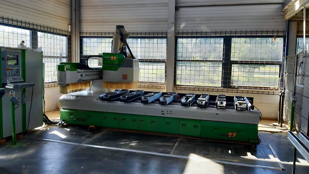 Gebruikt Biesse Rover 27 - CNC Bewerkingscentrum - 2001
