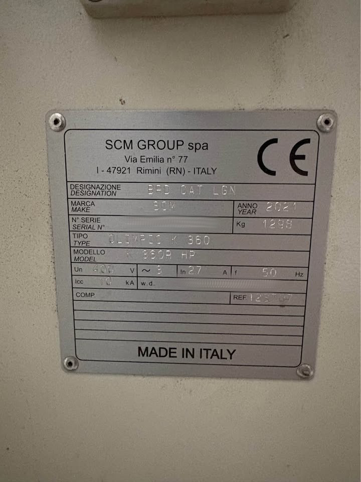 Used SCM Olimpic K360 I Edgebanding I 2021