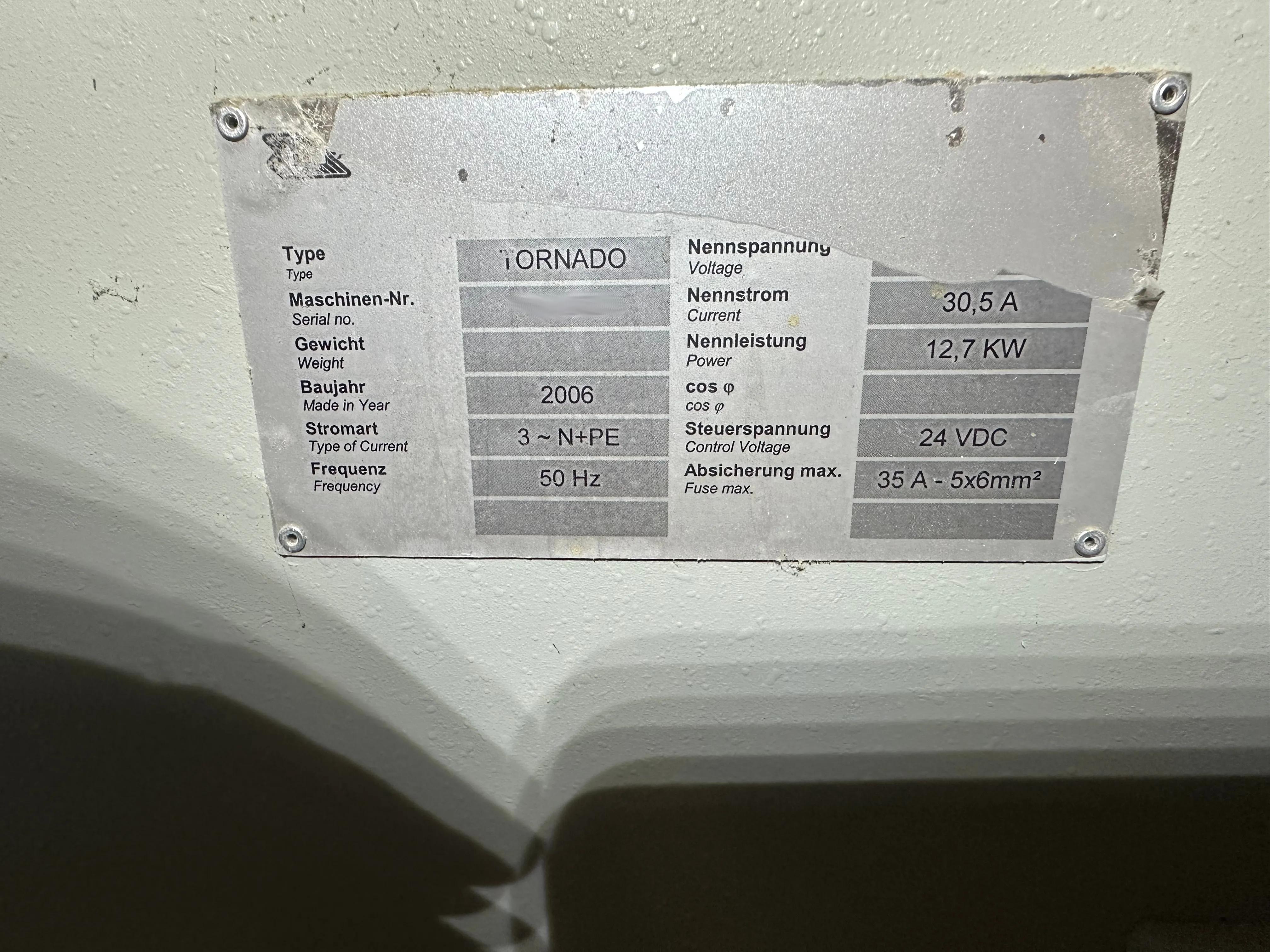 Gebruikt OTT Tornado I Kantenaanlijming I 2006