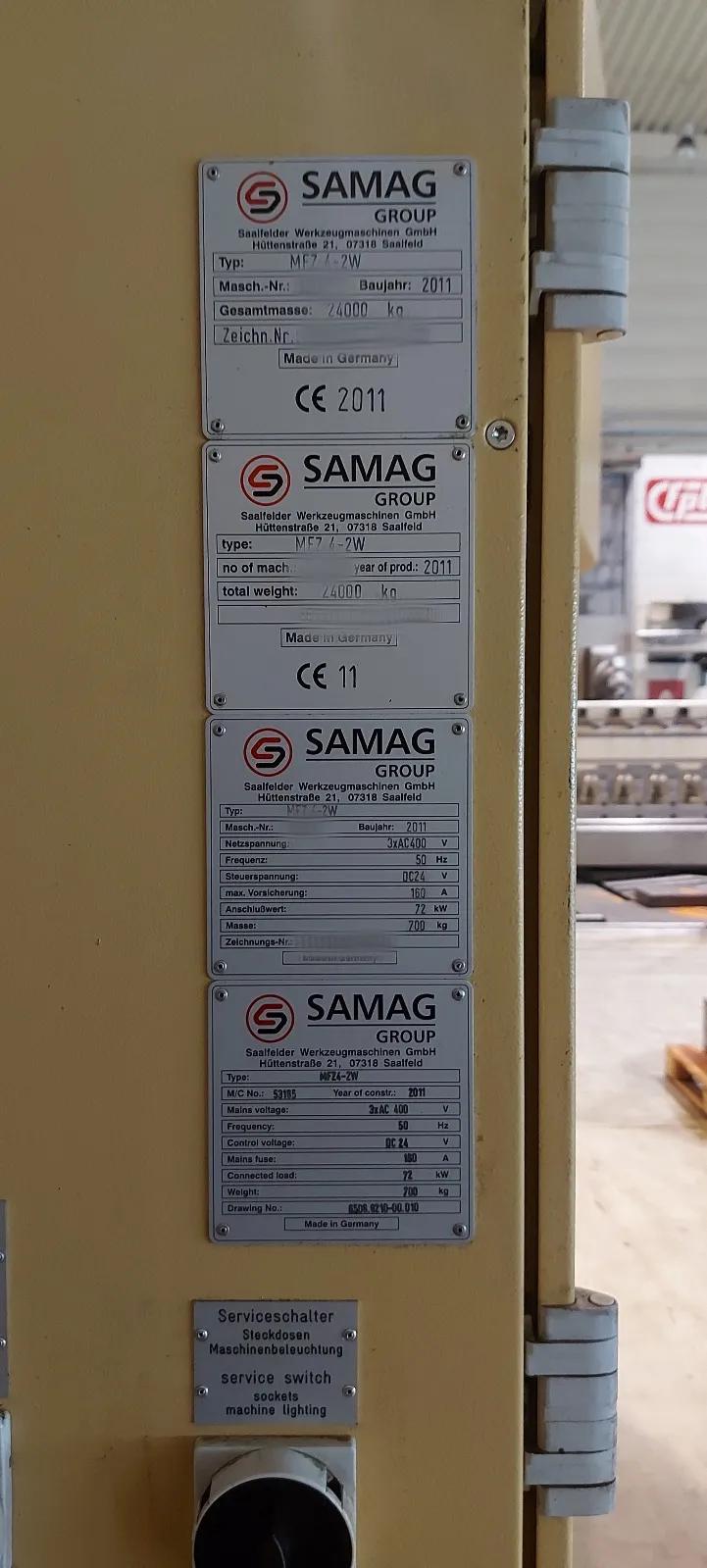 Gebruikt Samag MFZ 4-2W I Horizontaal Bewerking Centrum