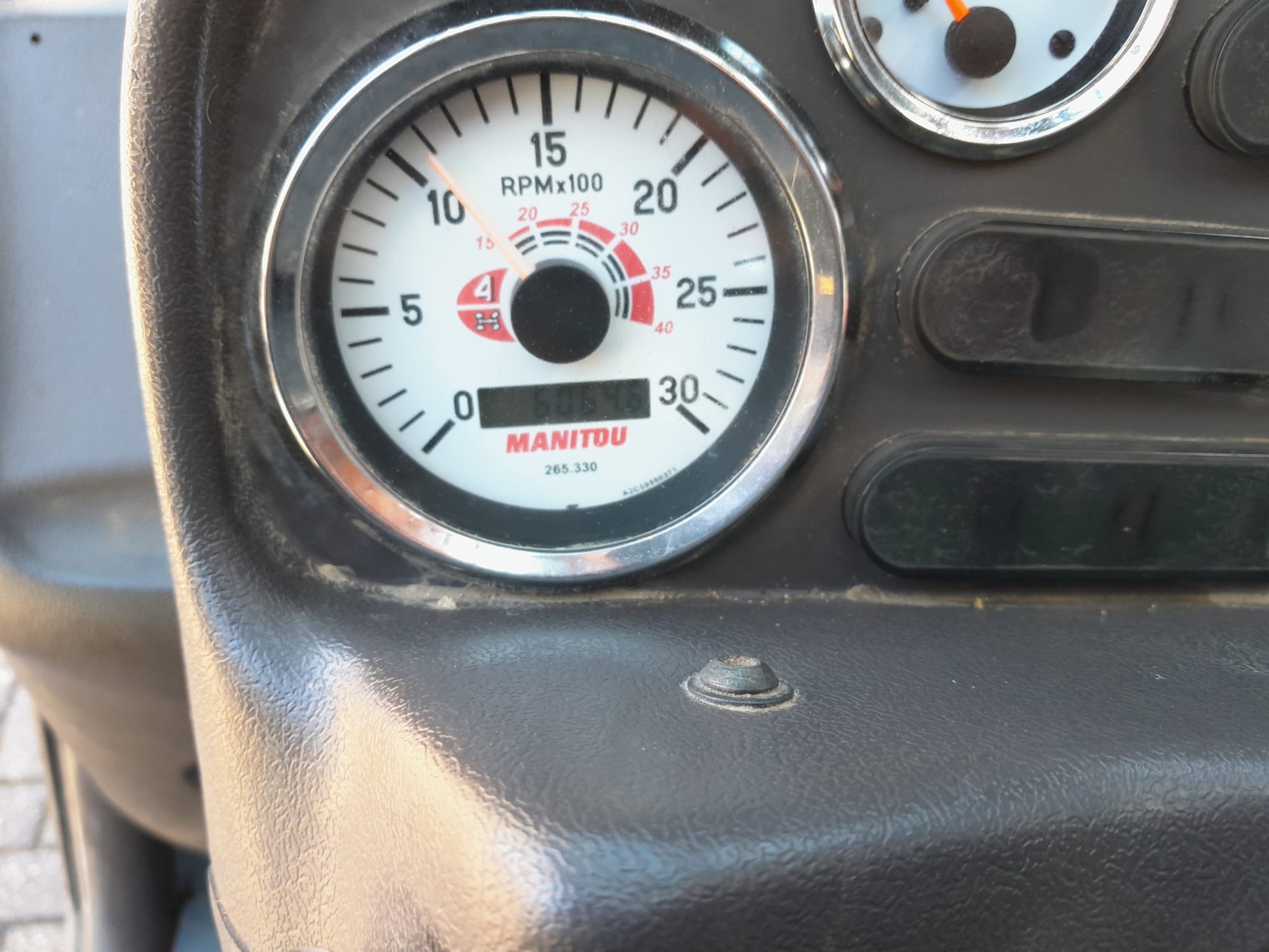 Used Manitou MLT 630 I Agricultural Telehandler I 2003