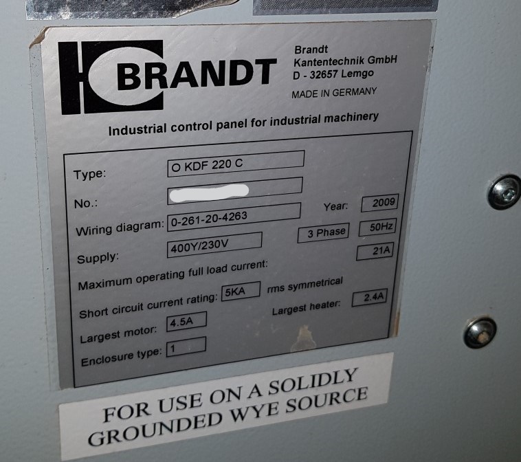Usado BRANDT KDF 220 C