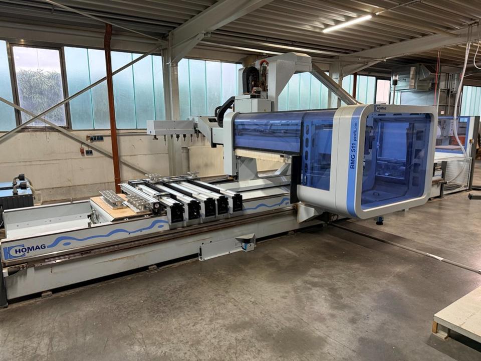 Used Homag Profi BMG 511/60/12/F/AP I CNC Machining Center I 2011