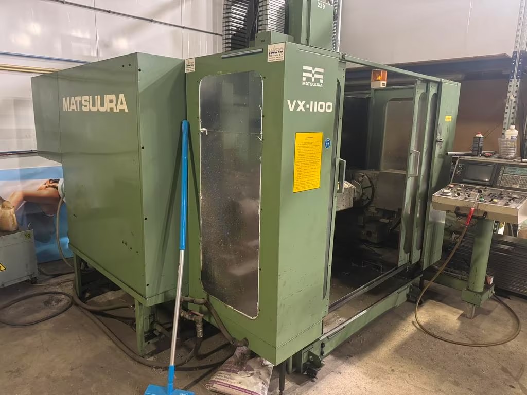 Used Matsuura VX-1100 I Vertical Machining Center I 1991