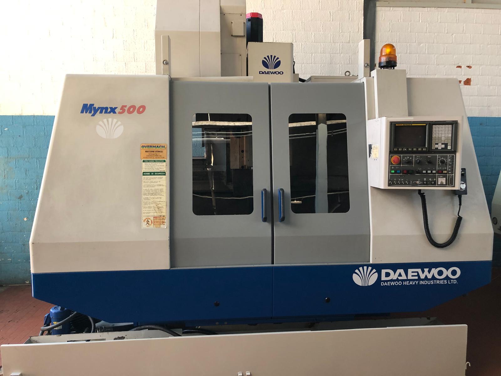 Used Daewoo MYNX 500 I Vertical Machining Centre I 2000