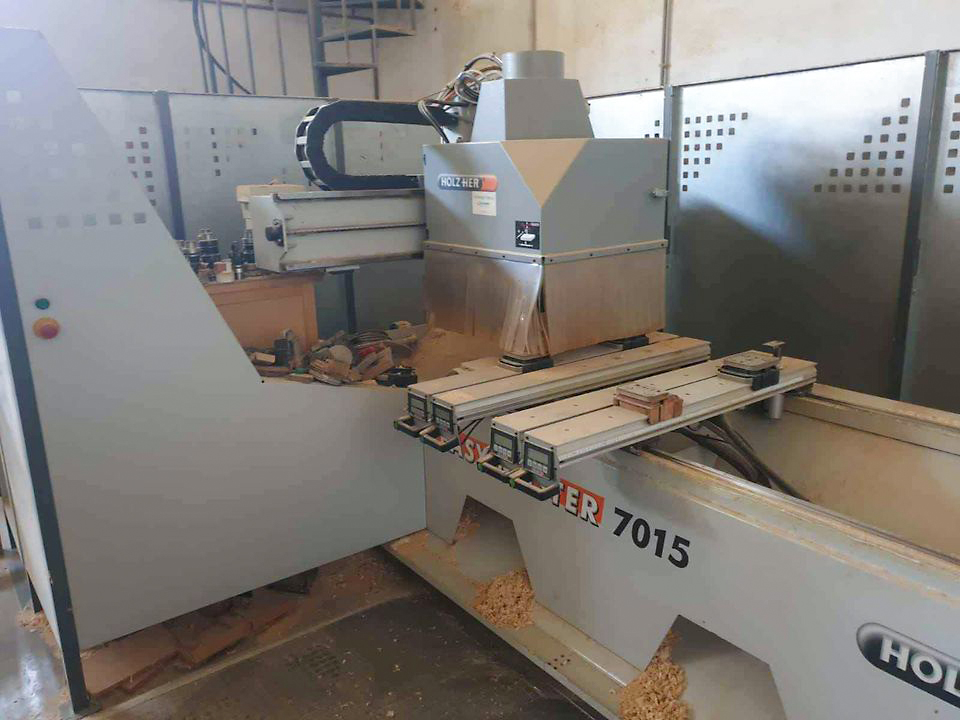 Gebruikt Holzher Easy-Master 7015 - CNC Bewerkingscentrum