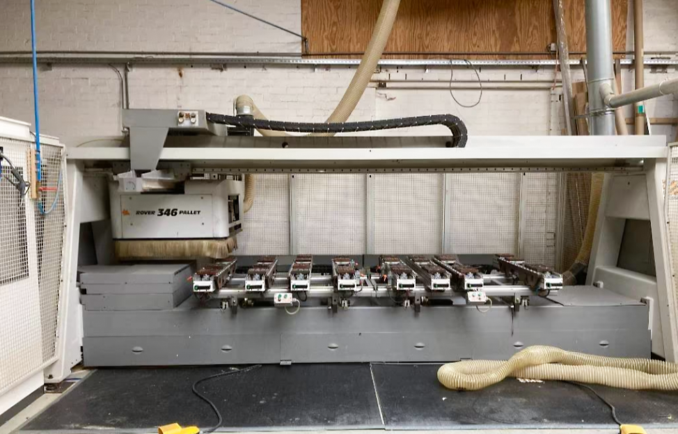 Used Biesse Rover 346 Pallet - CNC Machining Center - 1998