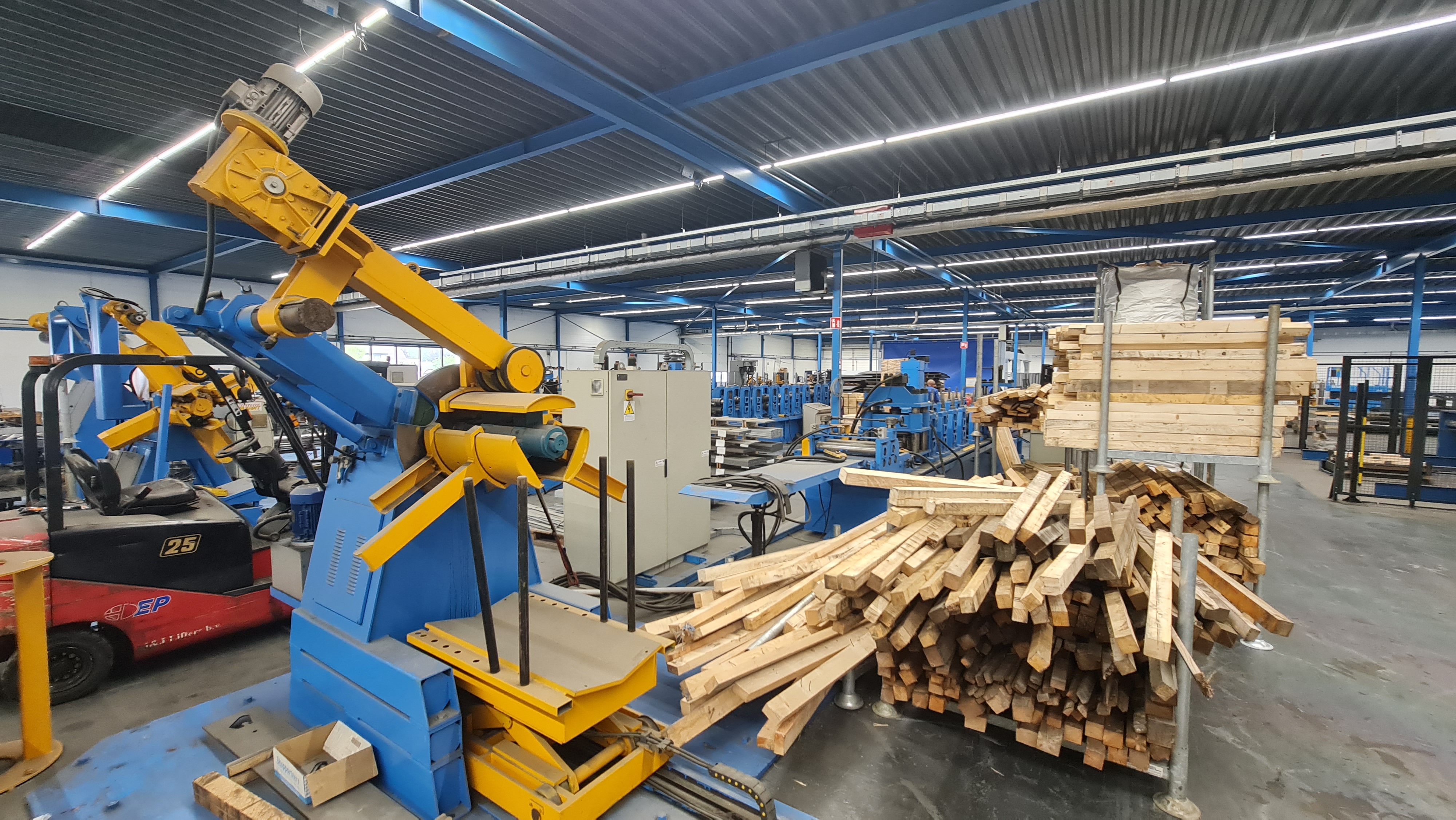 Gebruikt Tecnopromec Alfa C Media I Decoiler Line I 2003