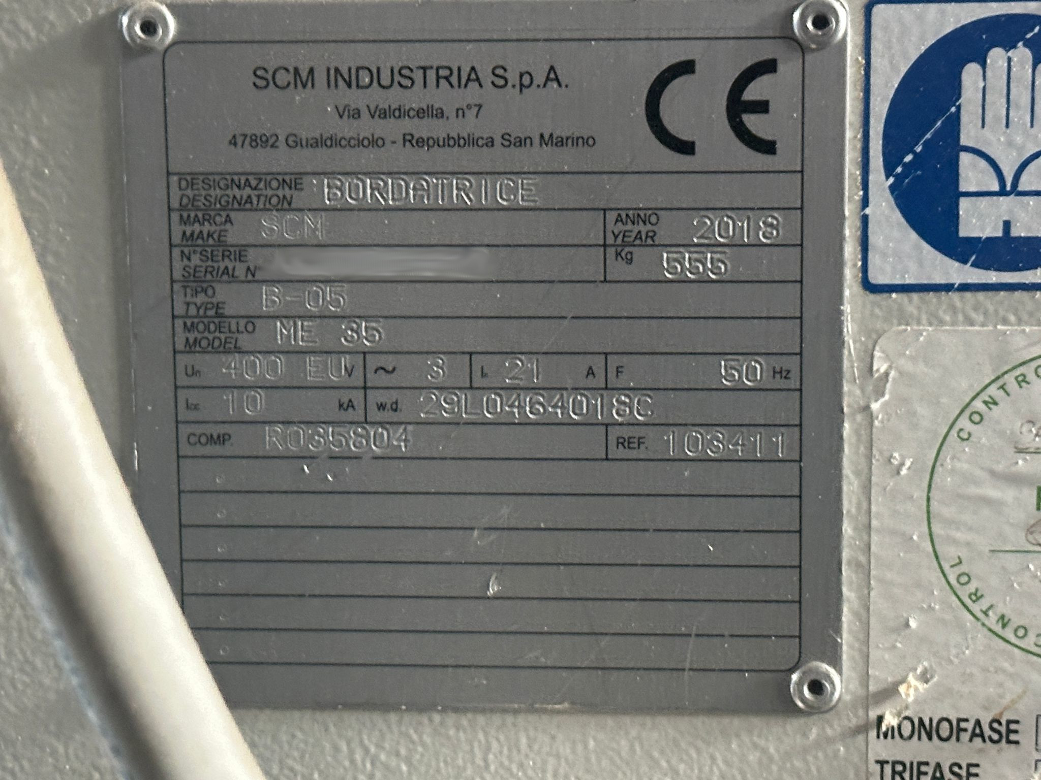 Used SCM Minimax ME 35 I Edgebanding I 2018