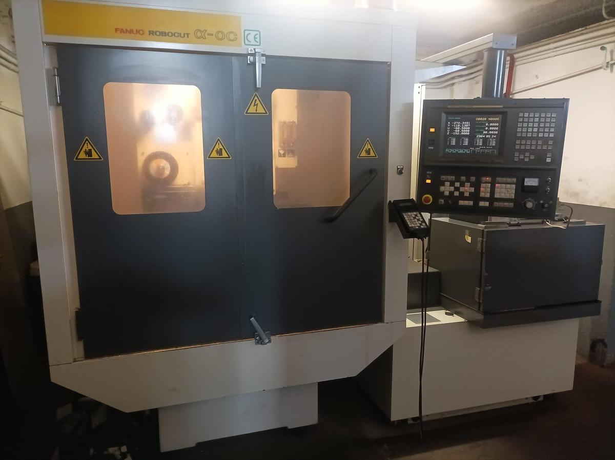 Used Fanuc Robocut Alpha 0C I Wire EDM Machine I 1997