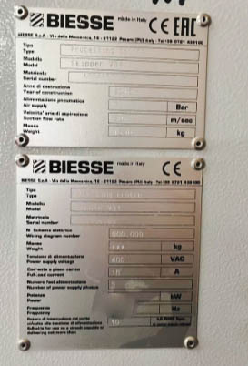 Usado Biesse Skipper V31 I CNC Taladrado Vertical I 2018