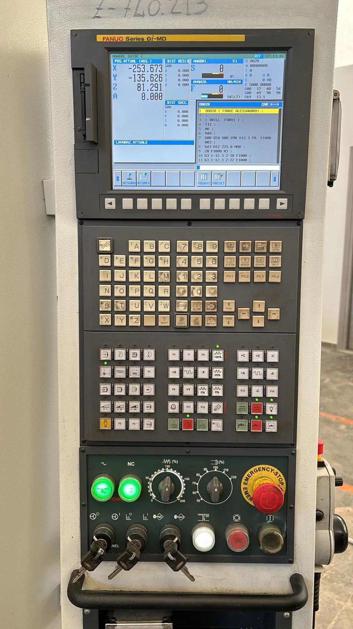 Gebruikt Romi D 1250 I Verticale Bewerking Center