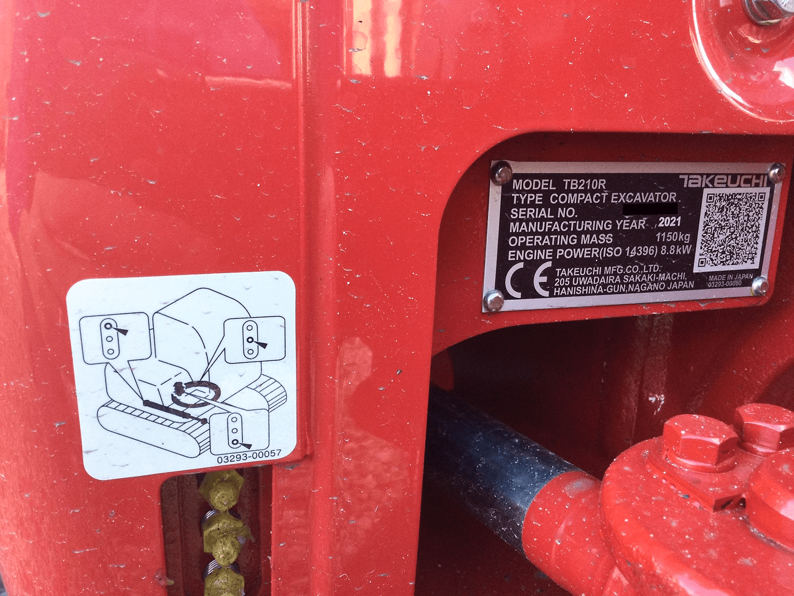 Gebruikt Takeuchi TB210R - Mini Excavator - 2021