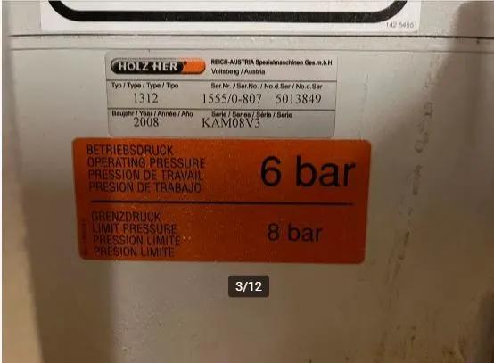 Gebruikt Holzher Sprint 1312 I Edgebanding