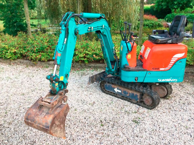 Gebruikt Sunward SWE 08B - Mini Graafmachine