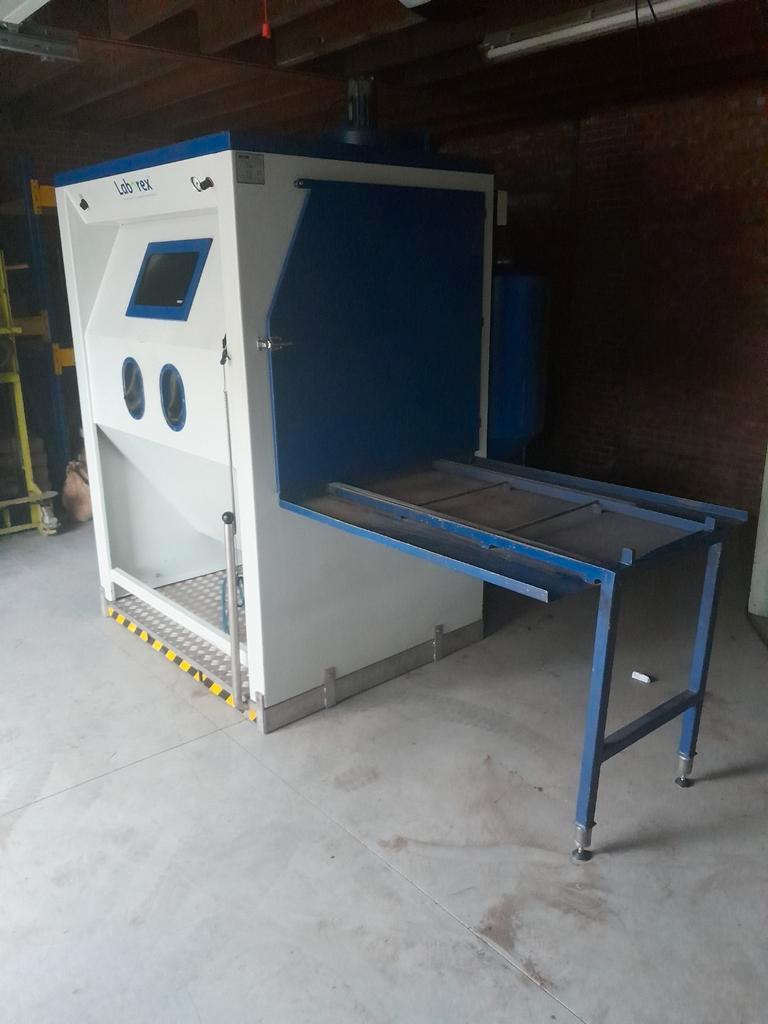 Used Laborex 1500P I Pressure blasting cabinets I 2012