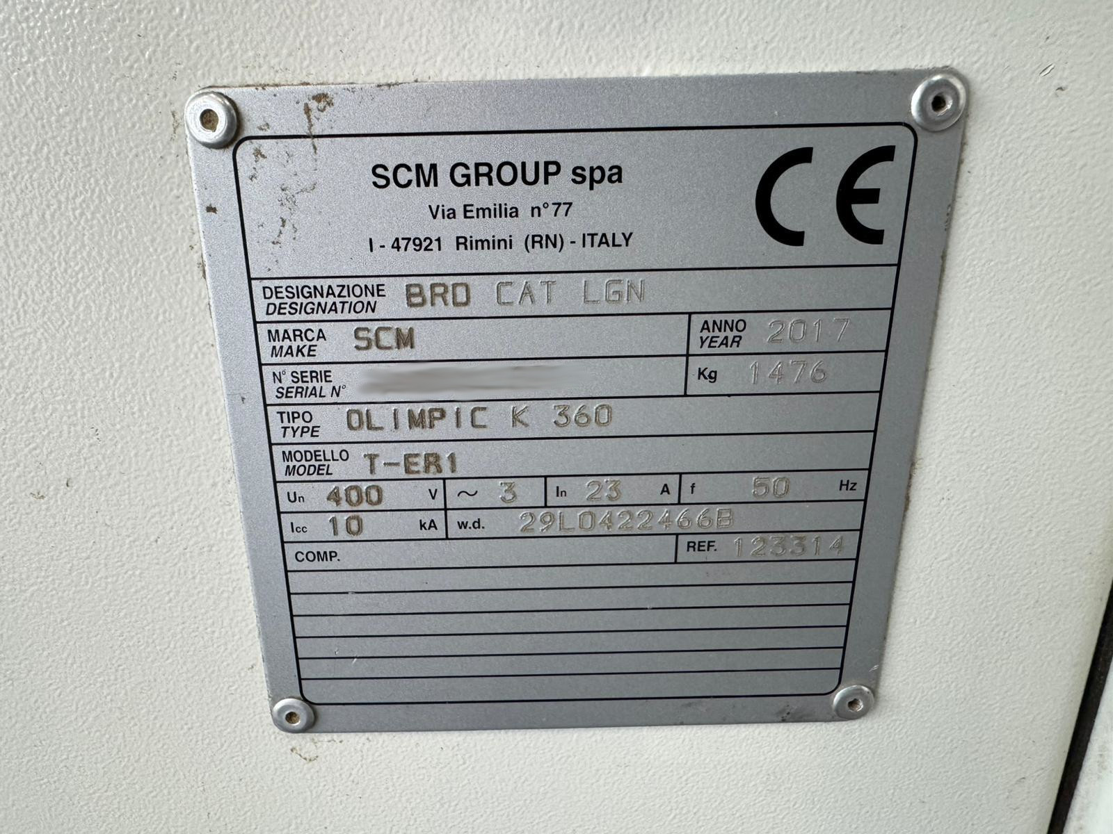 Used SCM Olimpic K360 I Edgebanding