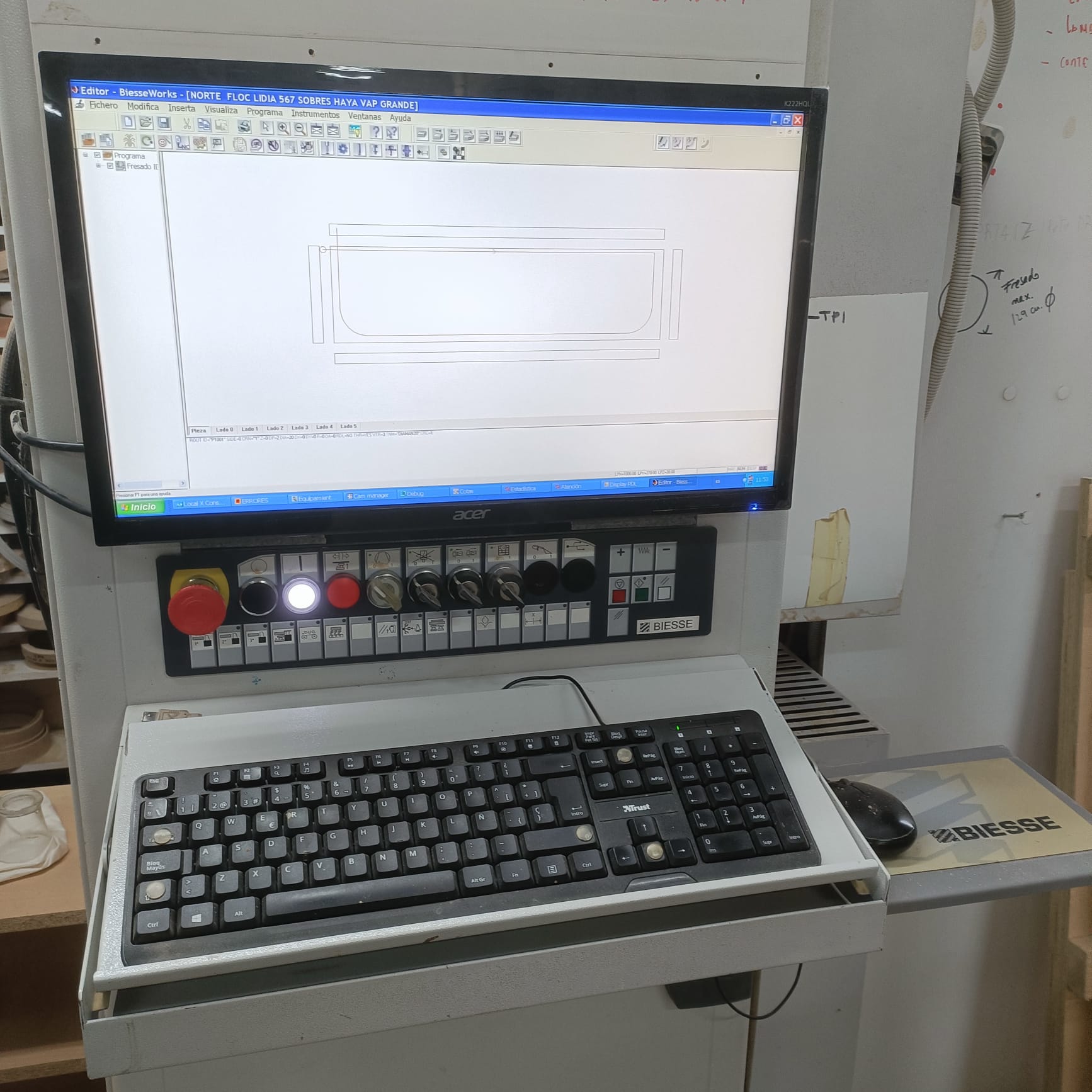 Used Biesse Rover A3.30 I CNC Machining Center I 2007