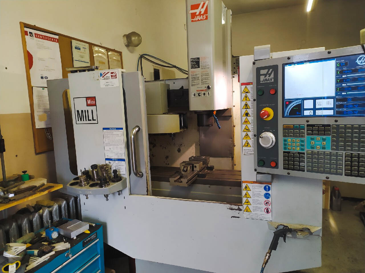 Gebruikt Haas Minimill HE I Verticaal Bewerkingscentrum I 2008