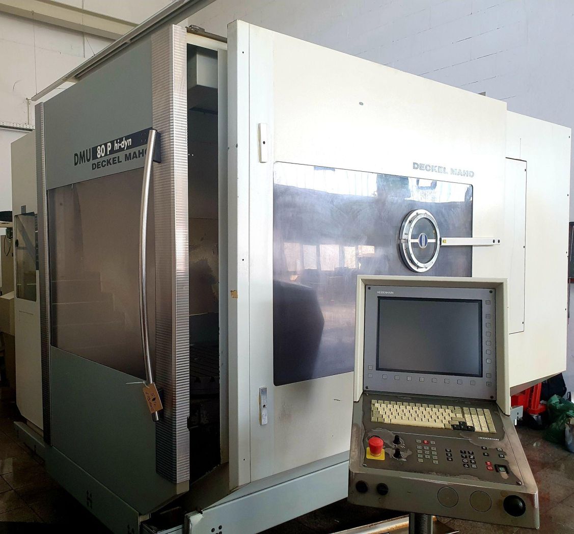 Used Deckel Maho DMU 80P Hi-Dyn I Vertical Machining Center I 2000