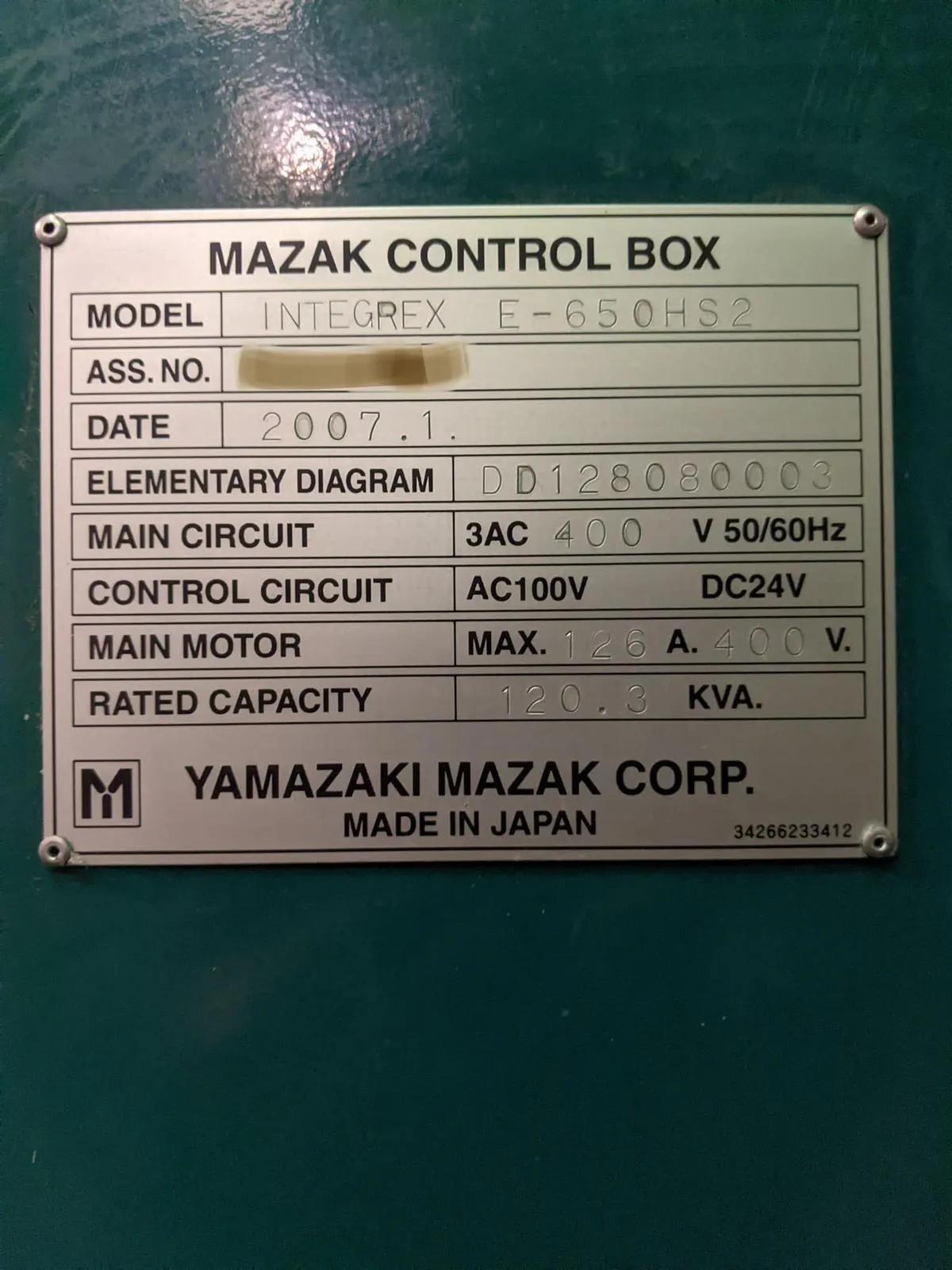 Gebruikt Mazak Integrex E-650HS2 I CNC Draaibank