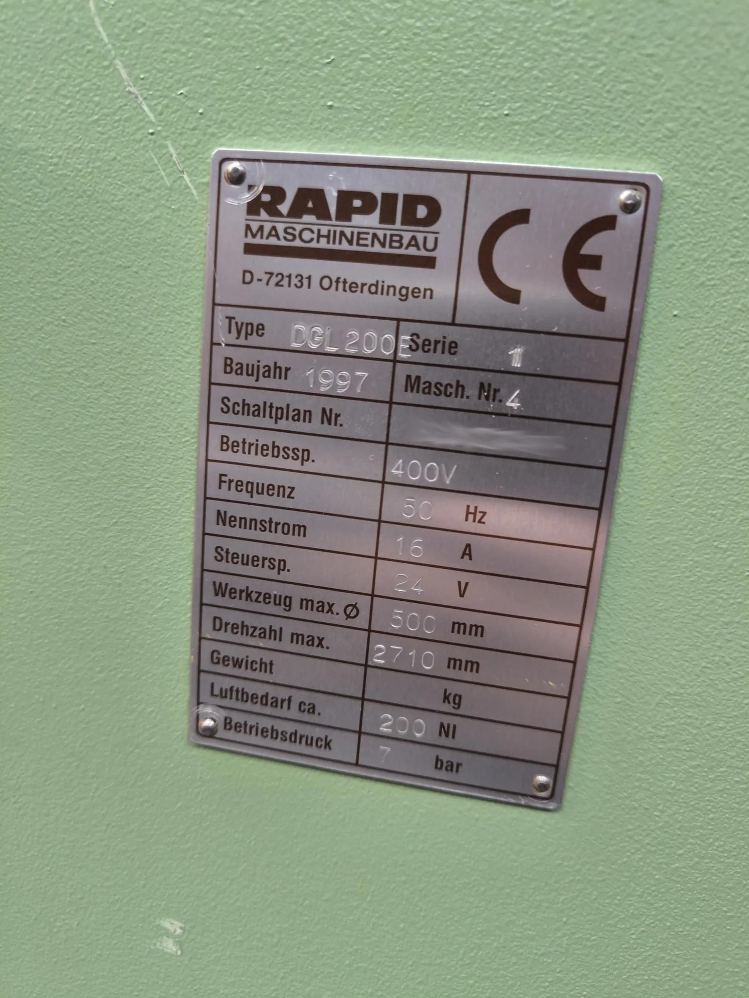 Gebruikt Rapid DGL 200 E I Dubbele Mitre Zaag