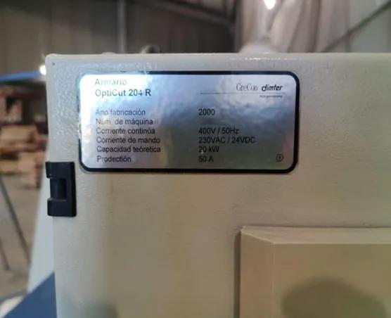 Gebruikt Grecon Dimter Opticut 204 R I Optimaliserende Afkortzaag