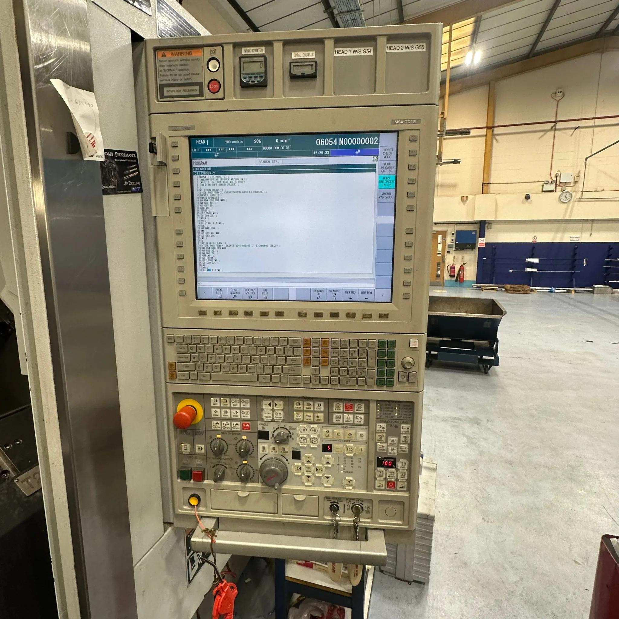 Gebruikt Mori Seiki NZ 2000 T2Y2 I CNC Draaibank