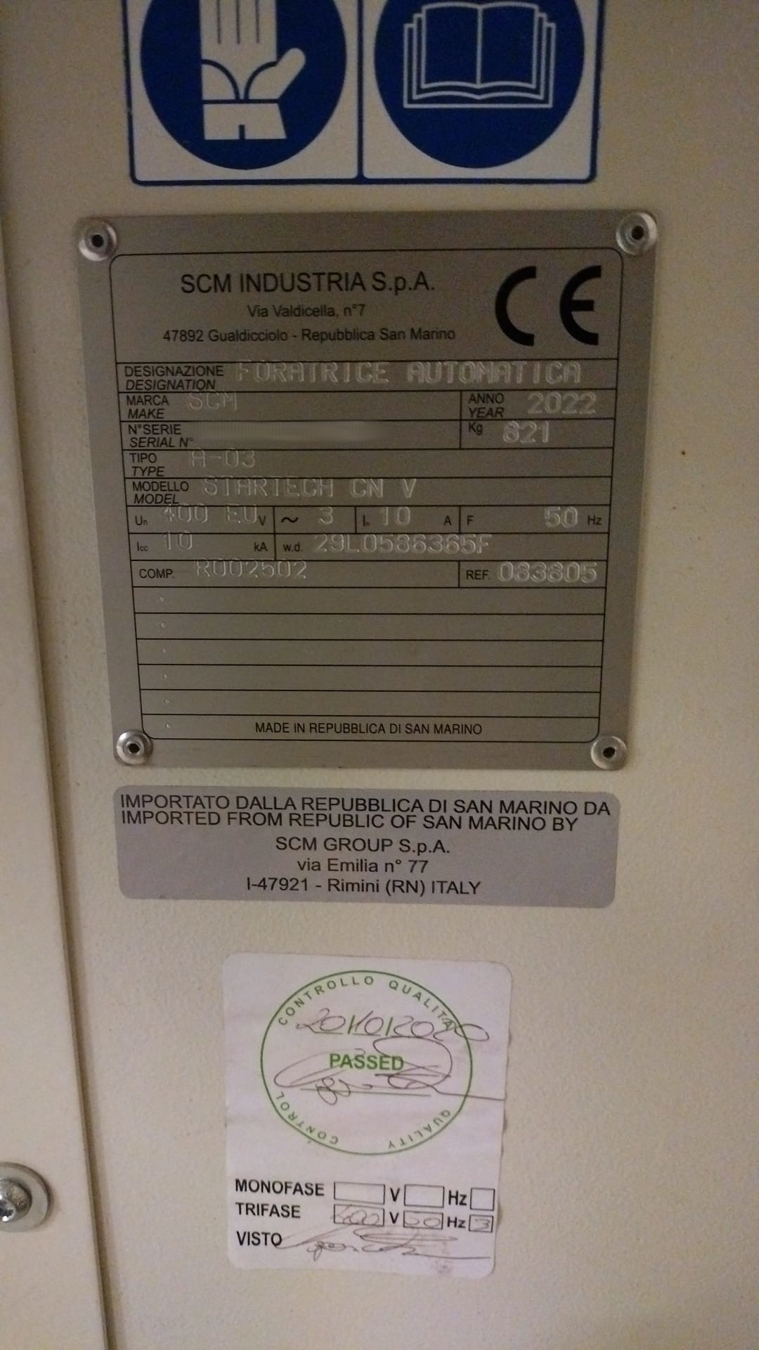 Used SCM Startech CN V I CNC Drilling I 2024