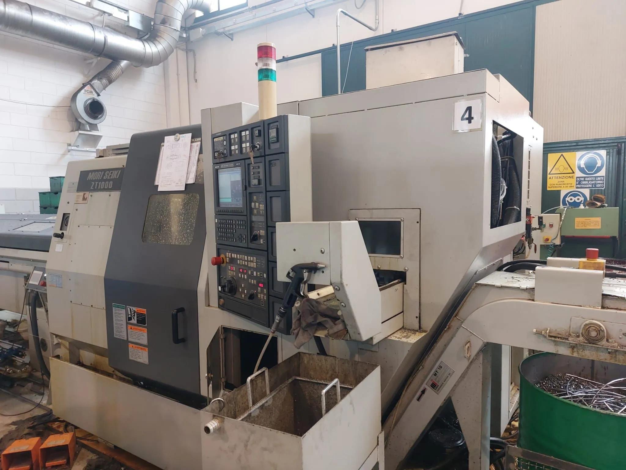 Used Mori Seiki ZT 1000 Y I CNC Lathe I 2002
