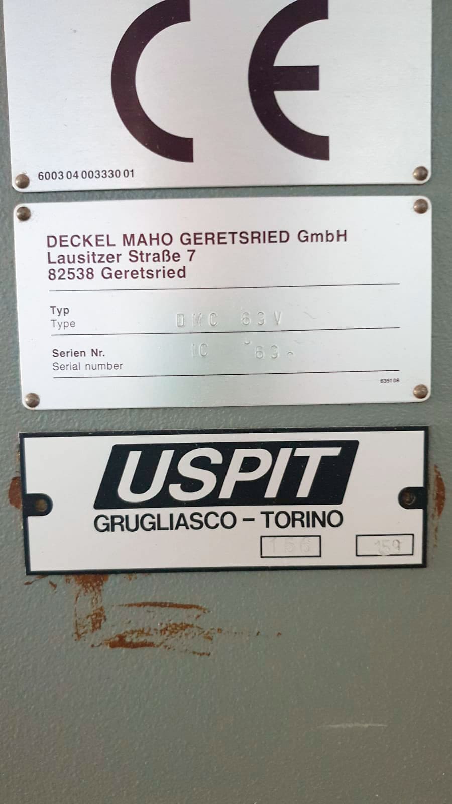 Gebruikt Deckel Maho VMC 63V - Verticale bewerkingscentra - 1999