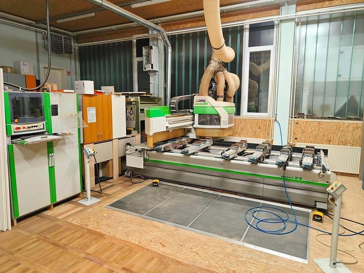 Used Biesse Rover 24 ATS S2 I CNC Machining Center I 2004