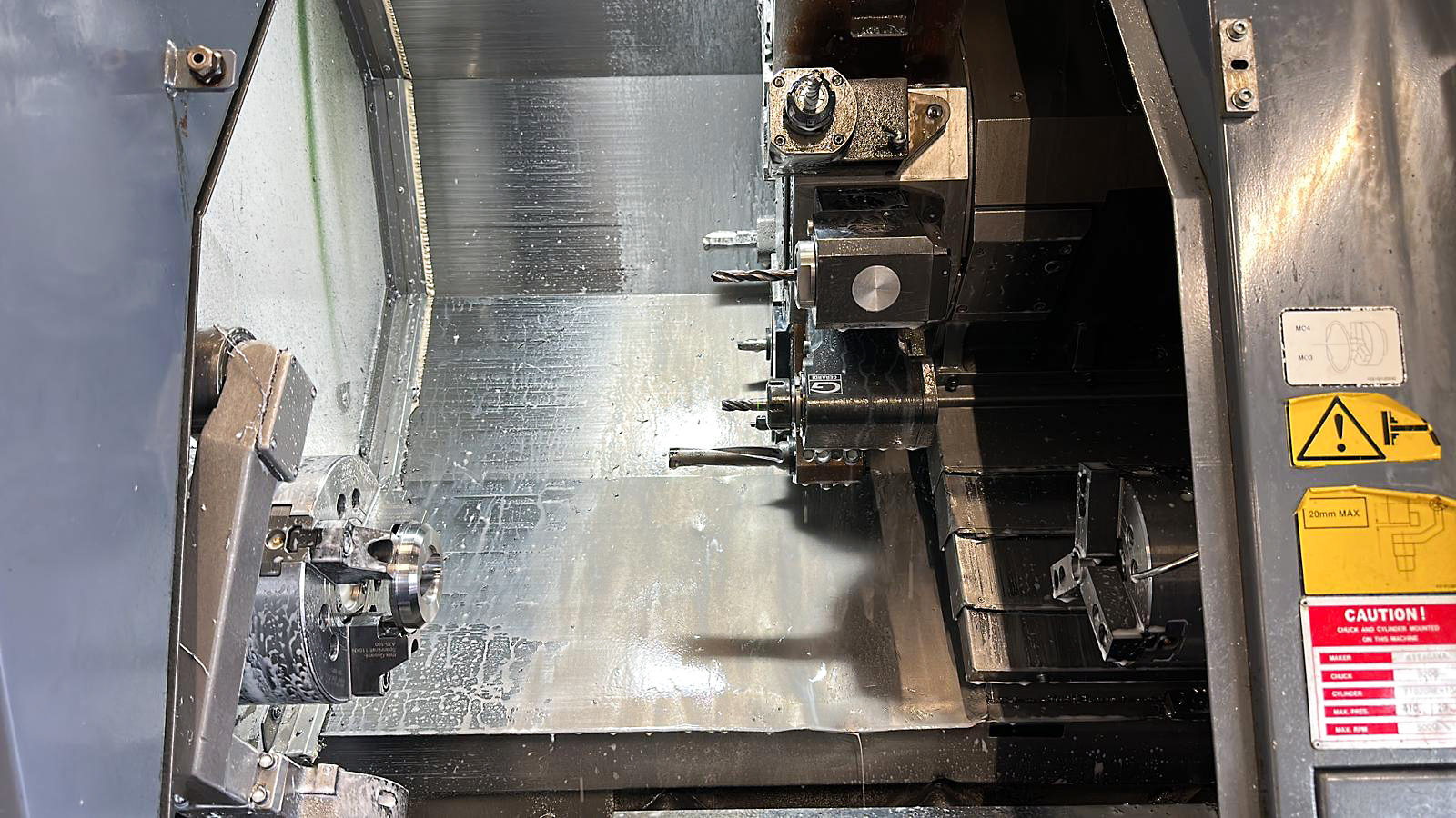 Gebruikt Mazak SQT 15MS - CNC Draaibank - 1996