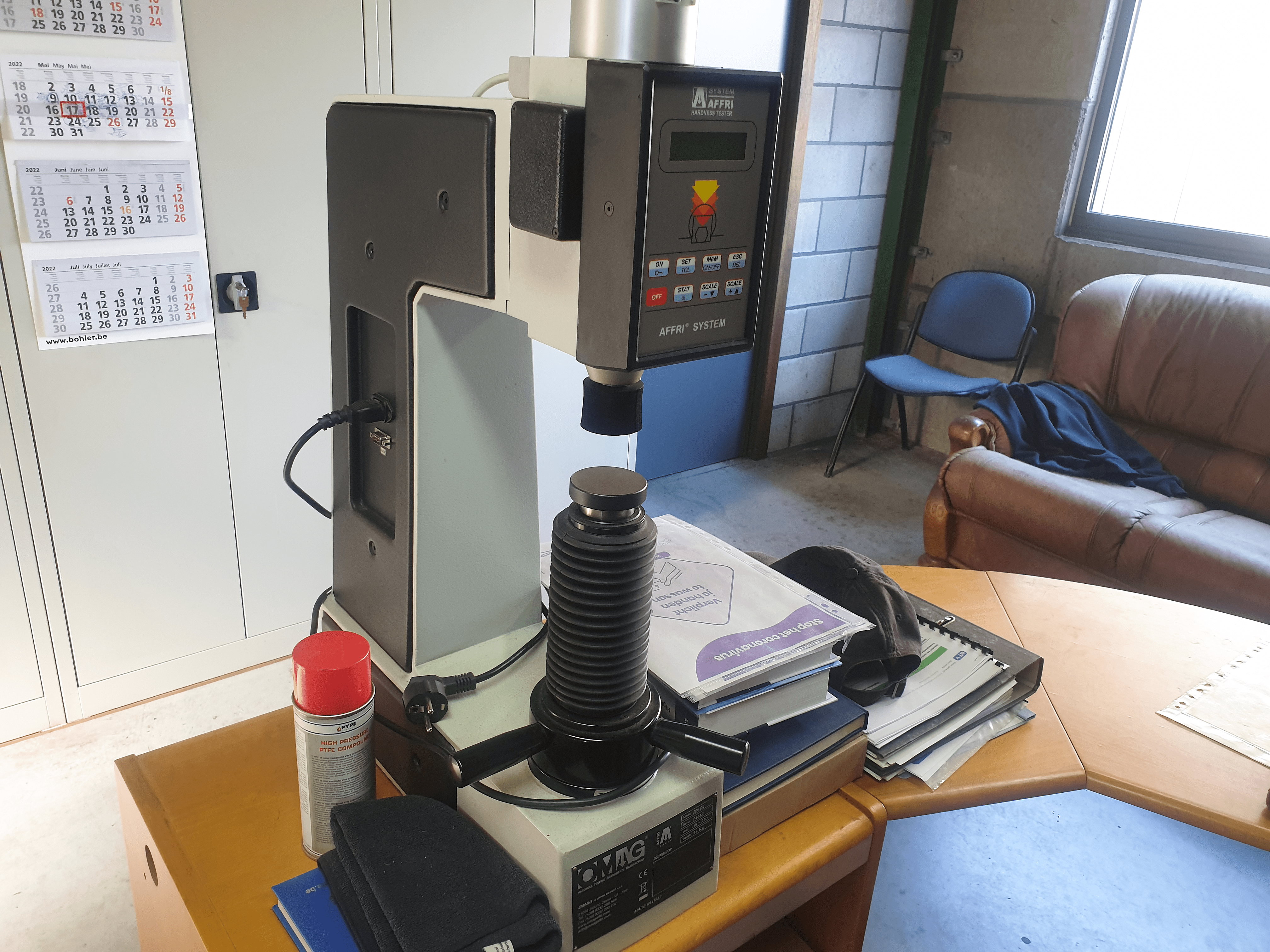 Gebruikt OMAG 206 EX - Hardheidsmeter