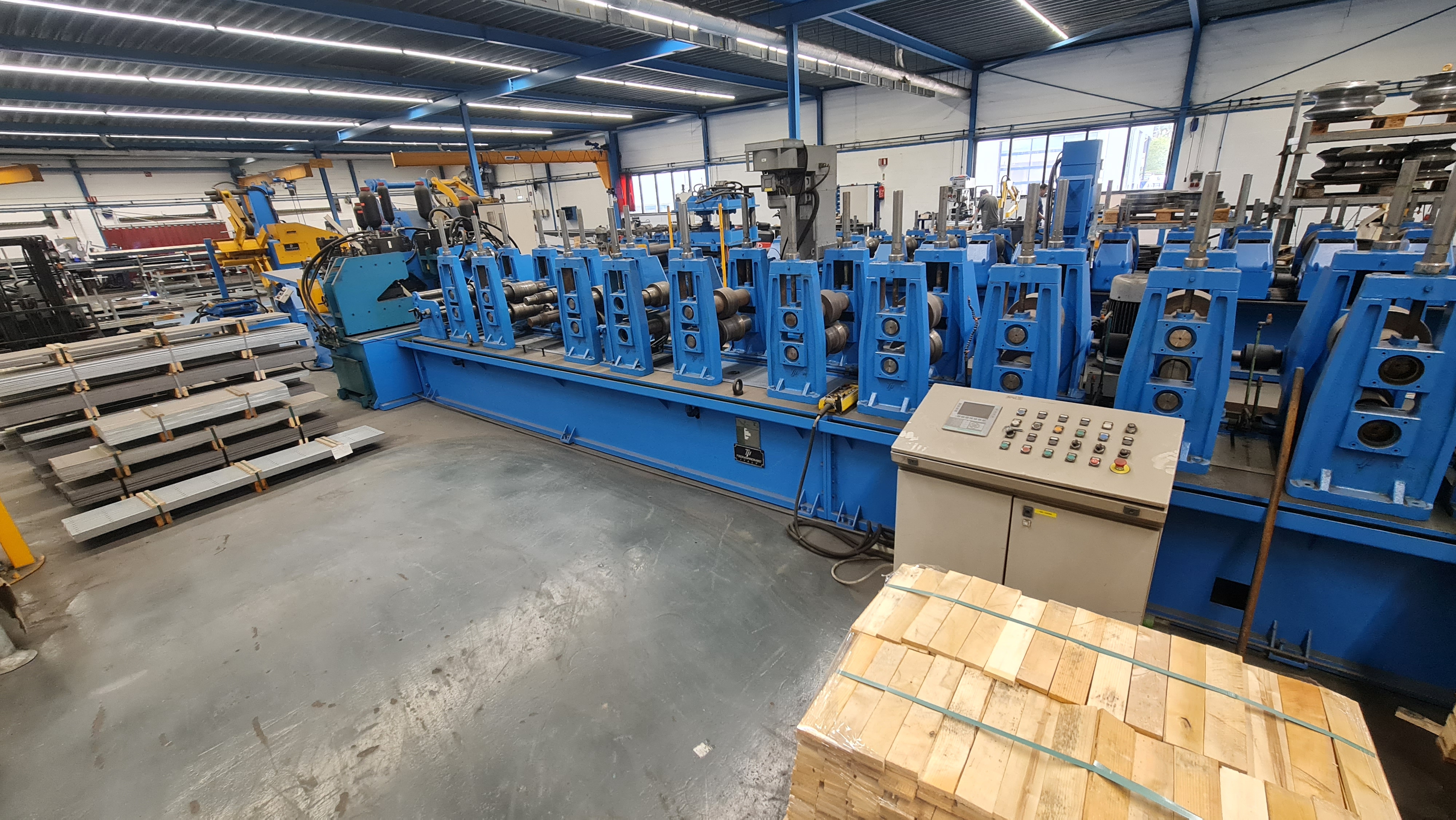 Gebruikt Tecnopromec Alfa D I Profiling Line I 2008