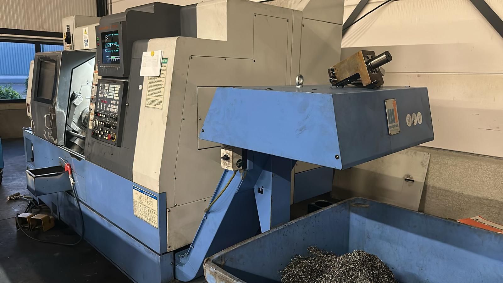 Used Mazak Super Quick Turn 18M-Y Mark II I CNC Lathe