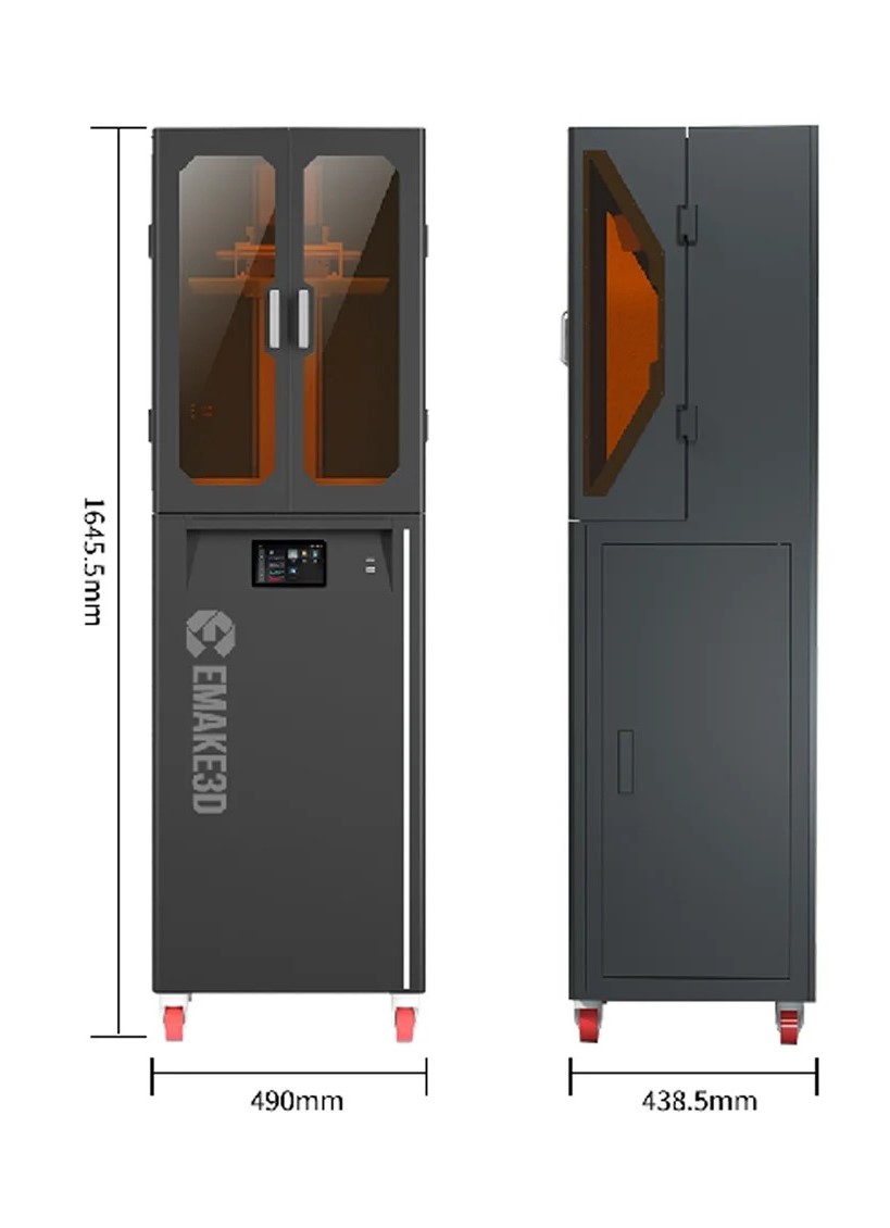 EMAKE3D Stellar 2 I High Definition LCD 3D Printer
