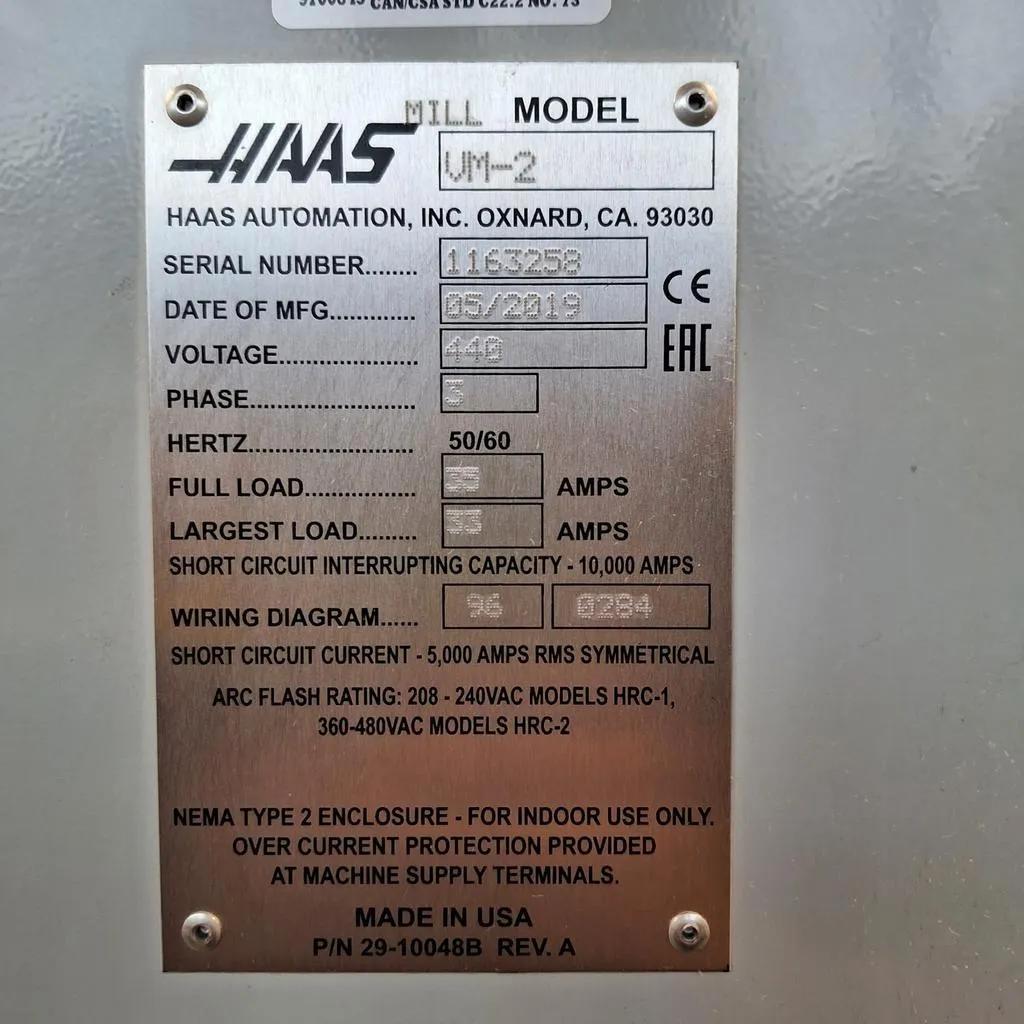 Gebruikt Haas VM-2 I Vertical Machining Center