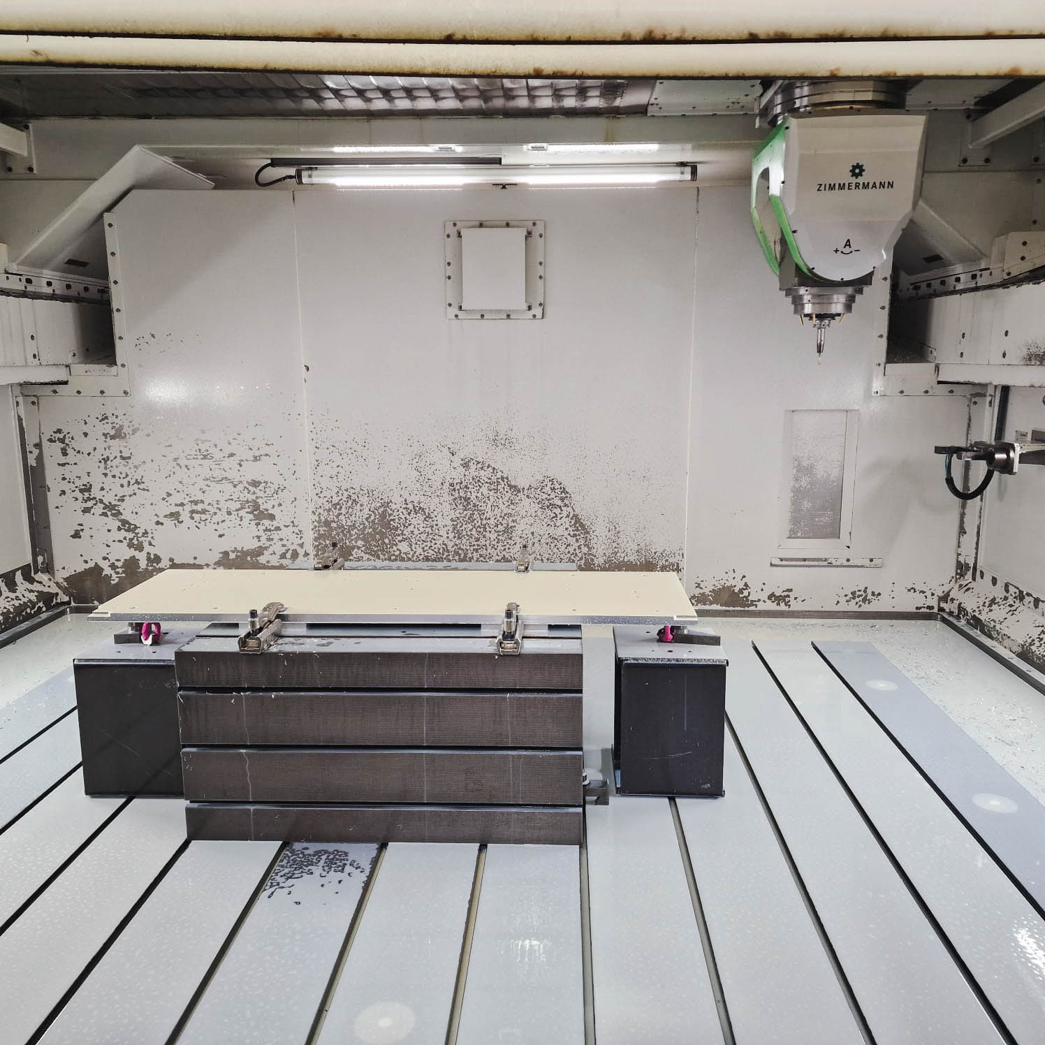 Used Zimmermann FZ33c - CNC Gantry Type Plano Mill - 2015