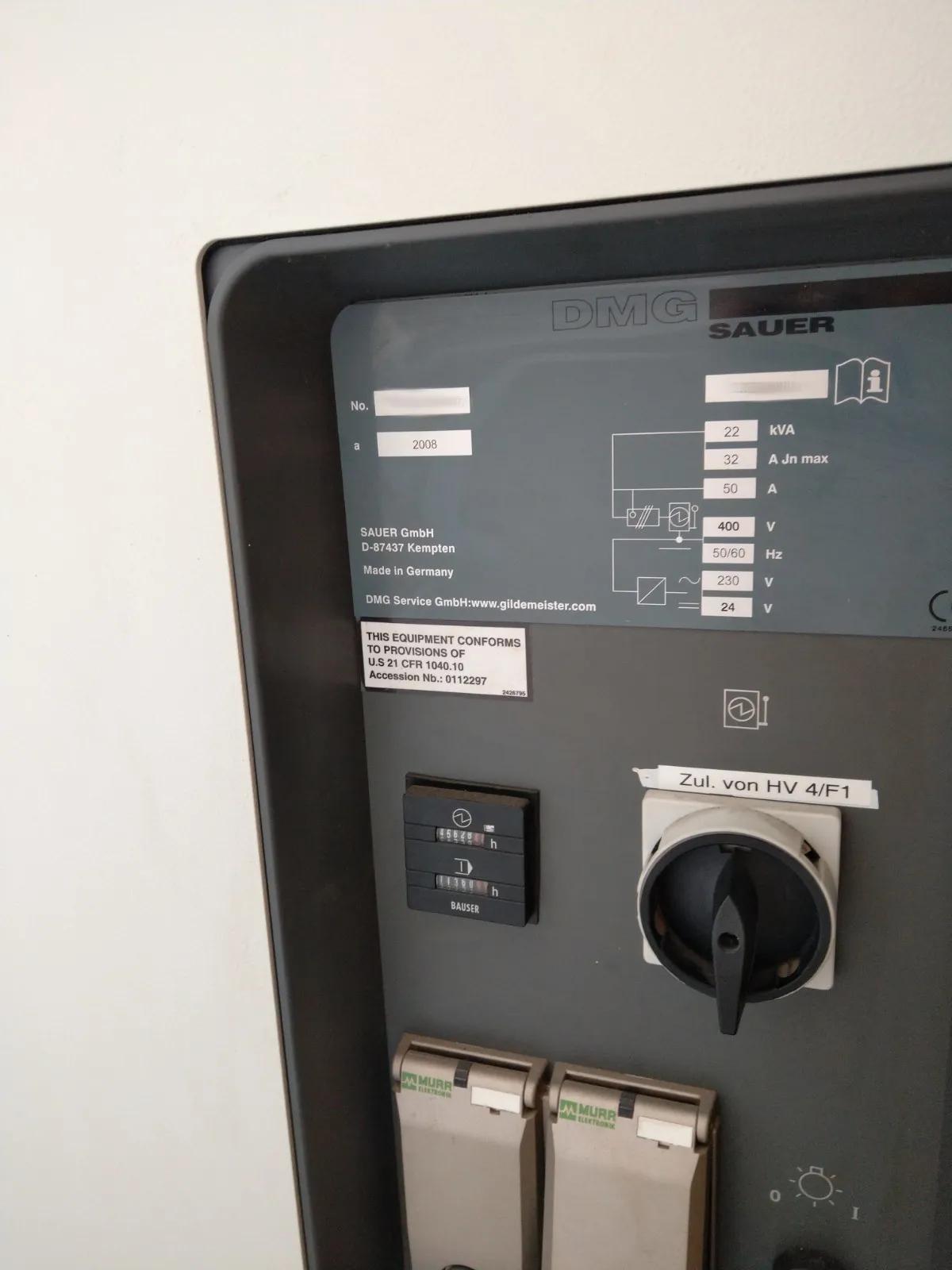 Used DMG Sauer Lasertec 40 I Laser Texturing