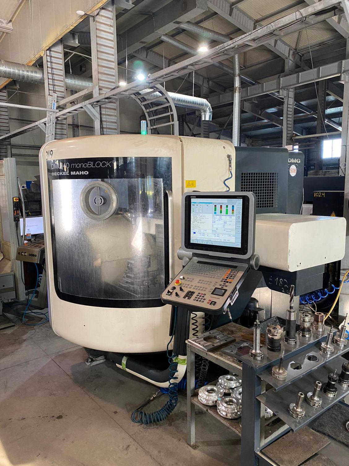 Used Deckel Maho DMU 40 MonoBlock I Vertical Machining Center I 2008