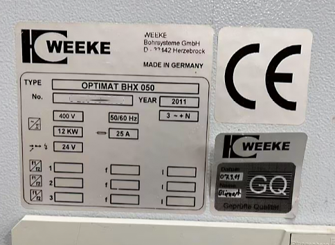 Used Weeke Optimat BHX 050 - CNC Machining Center - 2011