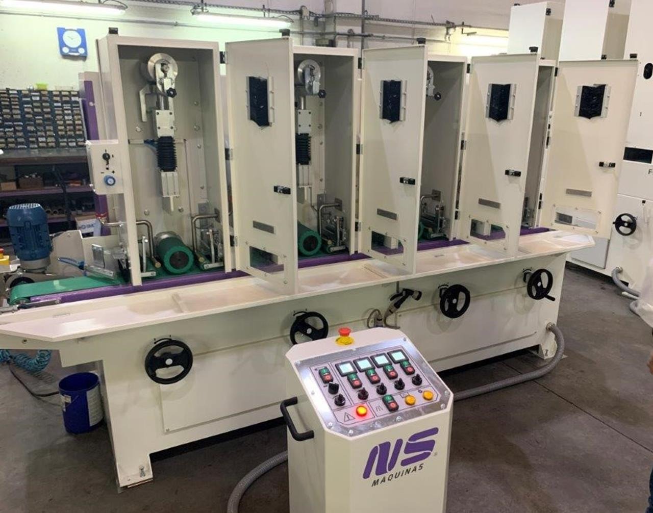 Used NS Maquinas FGW 170 4Z I Belt Grinding Machine I 2019