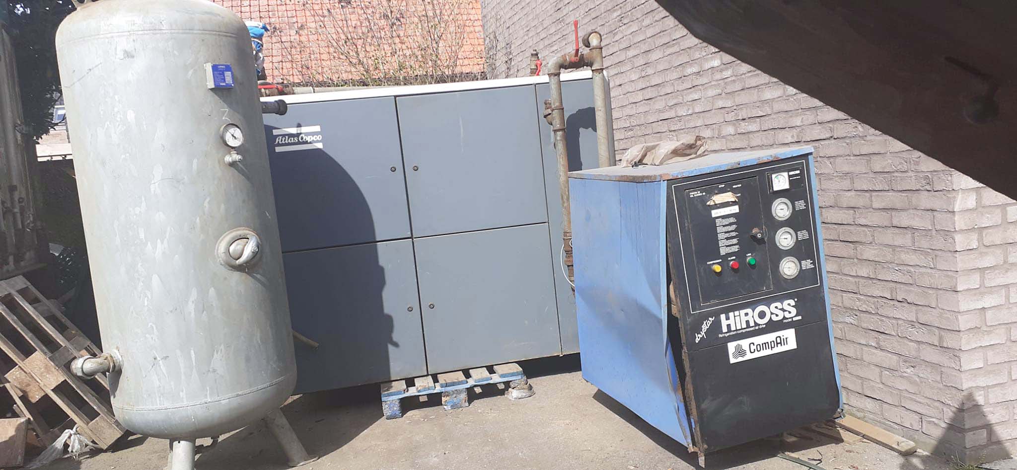 Gebruikt Atlas Copco GA 50 VSD - Compressor - 1998