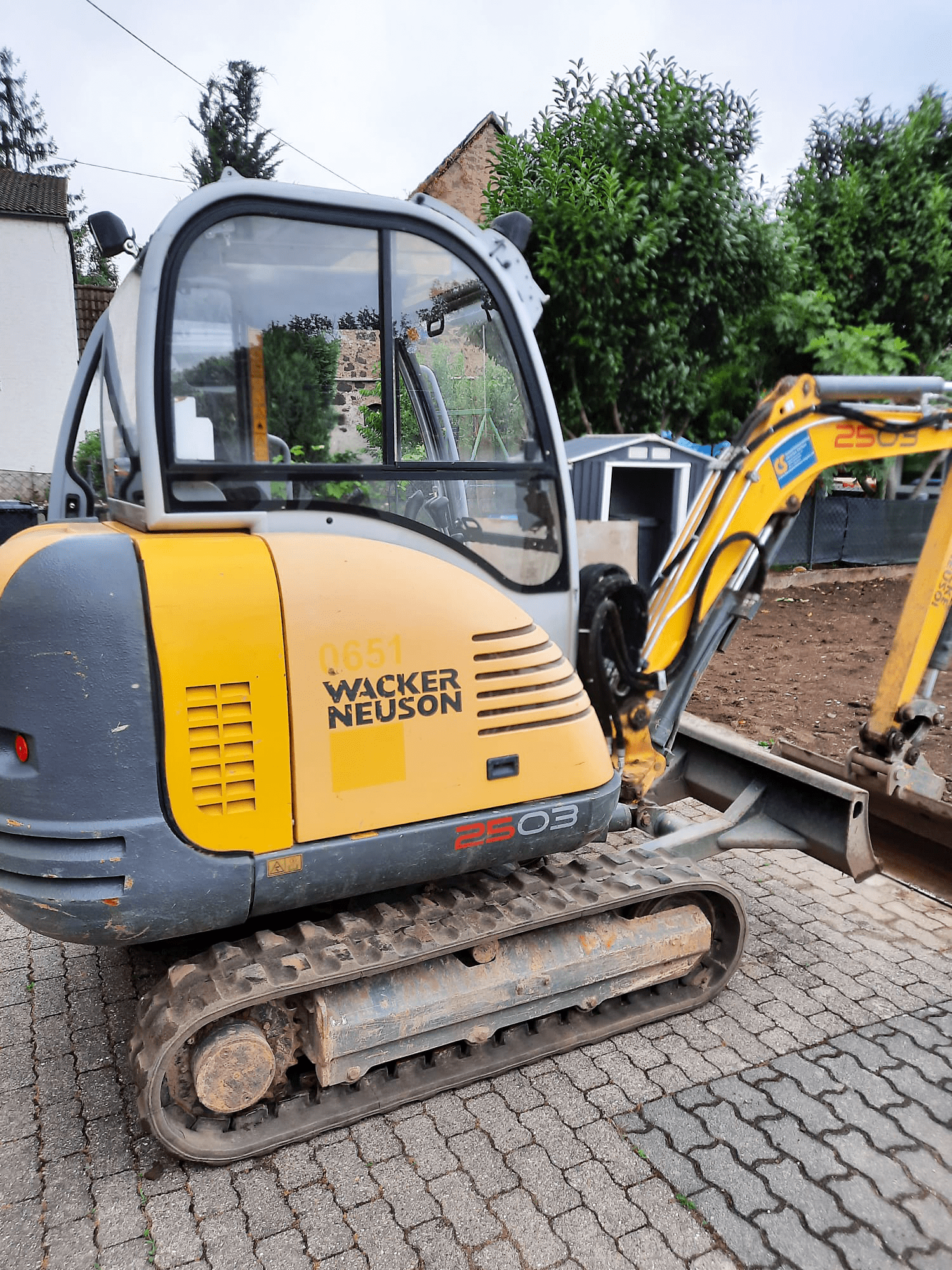 Gebruikt Wacker Neuson 2503 - Mini Excavator - 2016