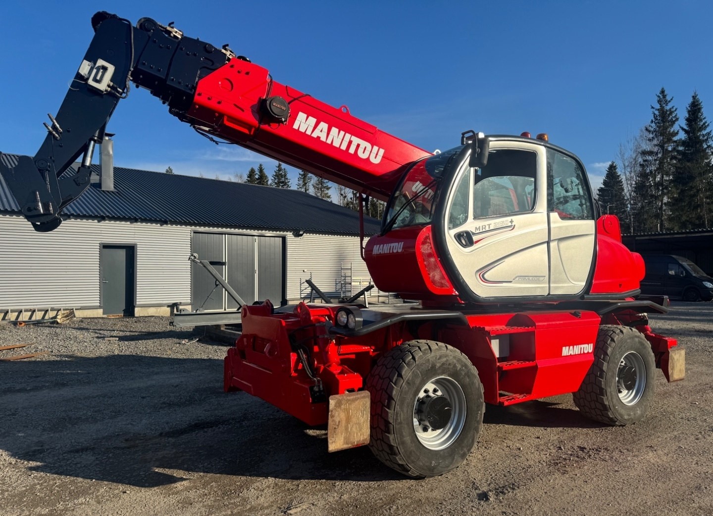 Used Manitou MRT 2150 I Rotating Telehandler I 2011