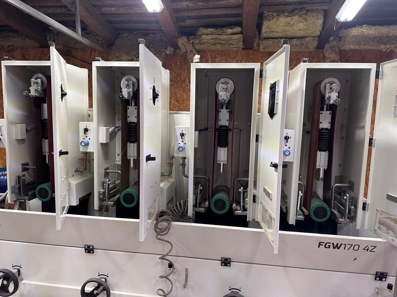 Used NS Maquinas FGW 170 4Z I Belt Grinding Machine I 2019